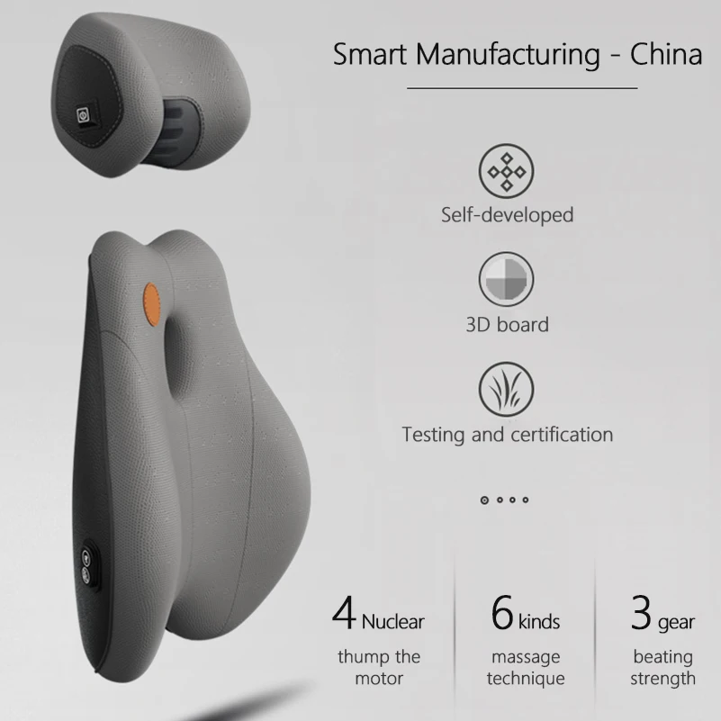 Car Pillow Car Headrest Memory Foam Pillow Car Neck Pillow Car Lumbar Cushion Car Lumbar Pillow Lumbar Support Pillow Car Neck Massage Pillow Lumbar Support Cushion Auto Seat Travel Relax Head Waist Support Auto Accessories Universal Headrest