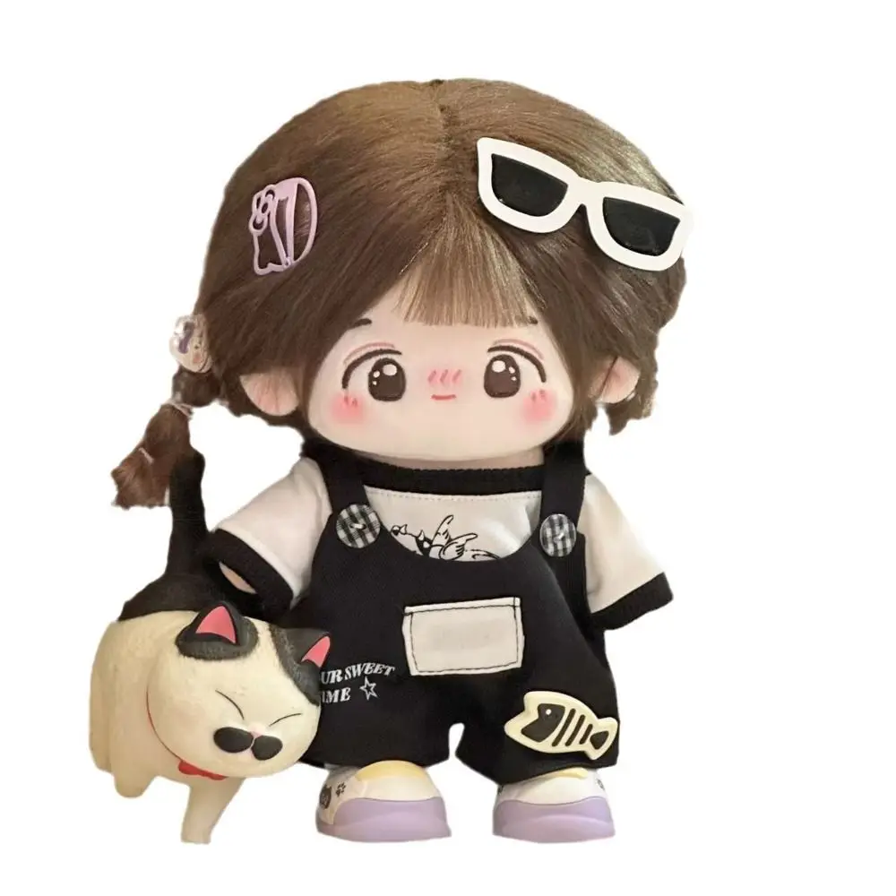 Clothes Dress Up 20cm Cotton 's Clothes Suit Multicolor Overall Set Lovely Fashion Star Clothes Children Gift