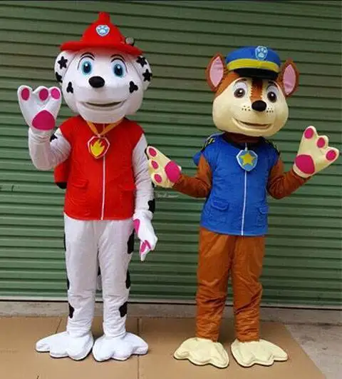 Paw Patrol Skye Adulte Mascotte Costume Chien Costume fantaisie Personnage  de dessin animé