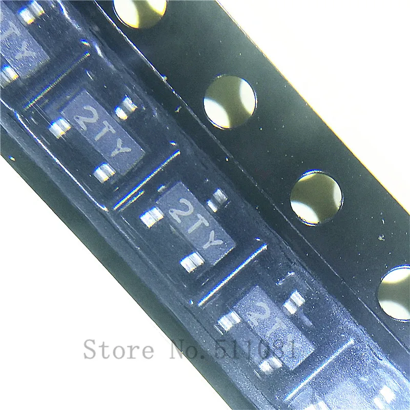 100PCS SMD S8550 2TY CHIP Transistor PNP SOT-23 TRANSISTOR