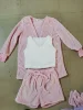 Womens Cosy Knit Set Outfits O Neck Cropped Tank Tops Long Sleeve Fleece Warm Hooded Cardigan Shorts Set Comfortable Loungewear 6