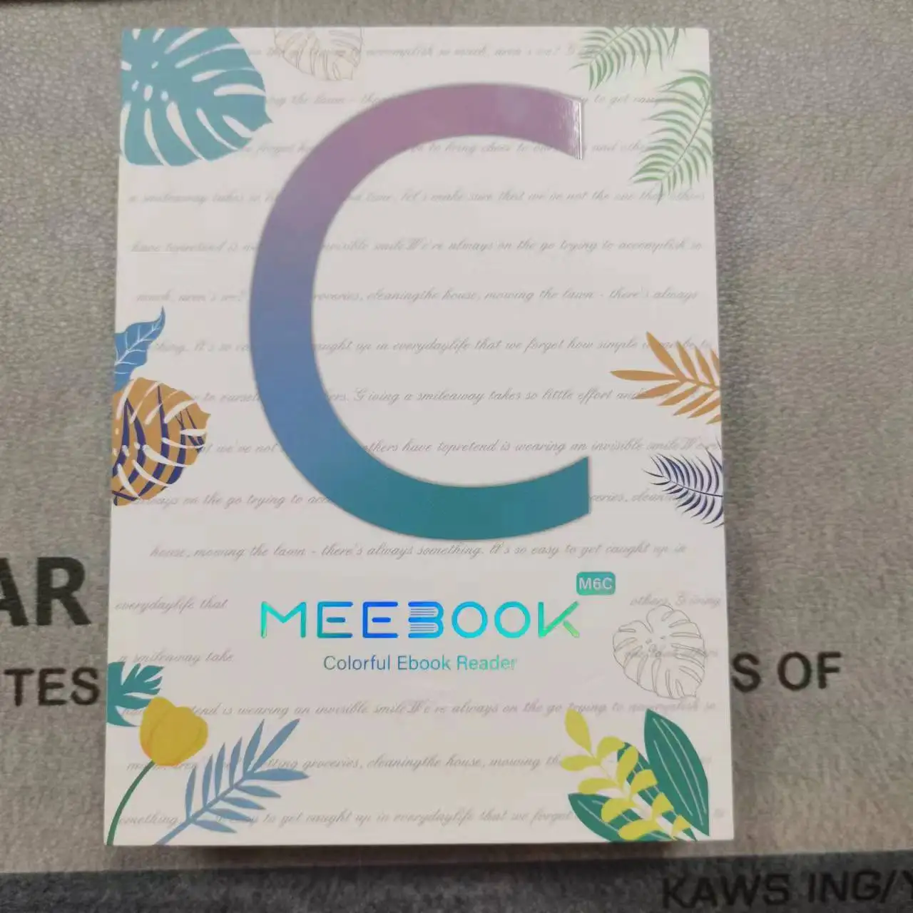 MEEBOOK M6C 6“ color screen e-book reader Kaleidoscope 3 new color