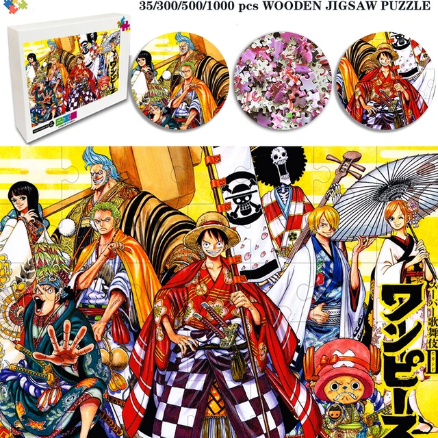 Puzzle 1000 Pieces One Piece Anime  1000 Piece Jigsaw Puzzle Anime - 1000  Pieces - Aliexpress