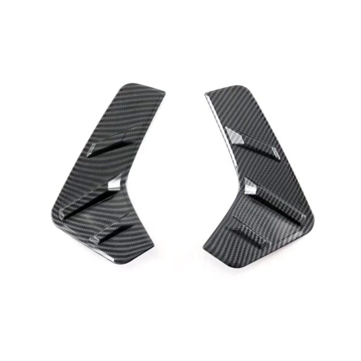 

Противотуманные фары из углеродного волокна, передний и задний бампер, Автомобильные противотуманные фары, отделка противотуманной фары для BYD Atto 3 2022-2023