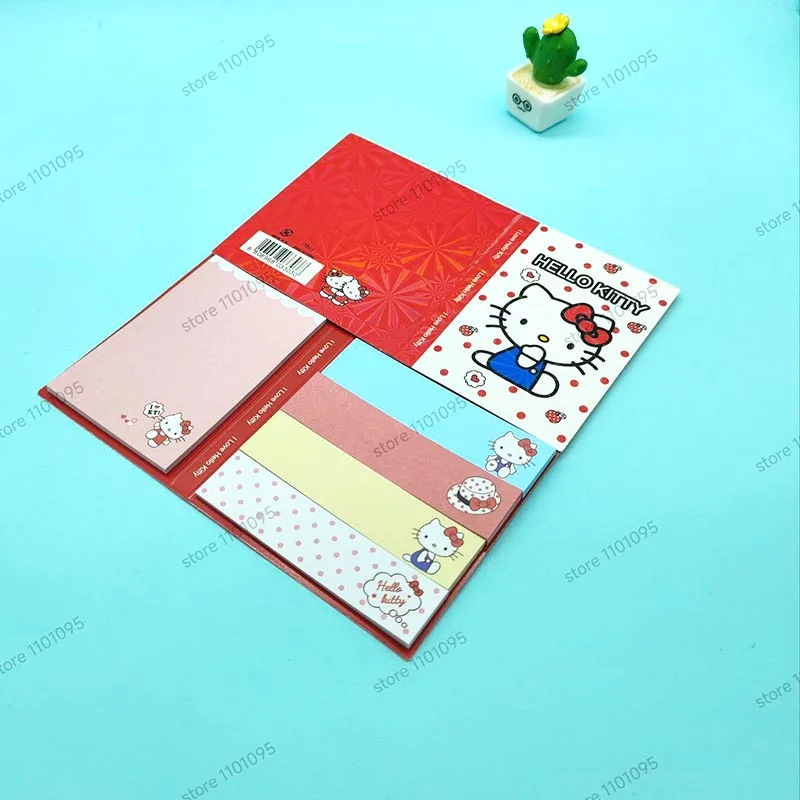 カワイイハローキティメモ帳付箋、サンリオ、n回ラベル、メモ帳、郵便