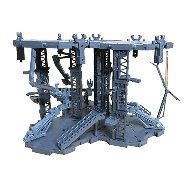 

1/144 RG HG SD Gunpla Display Stand Model Maintenance Rack Figure Model Display Stand Assembled Bracket Toys Birthday Gifts
