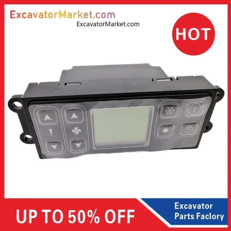 

Excavator Parts Excavator accessories XCMG Foton Lovol 60/80/150/220-7 Yuchai air conditioning controller panel switch
