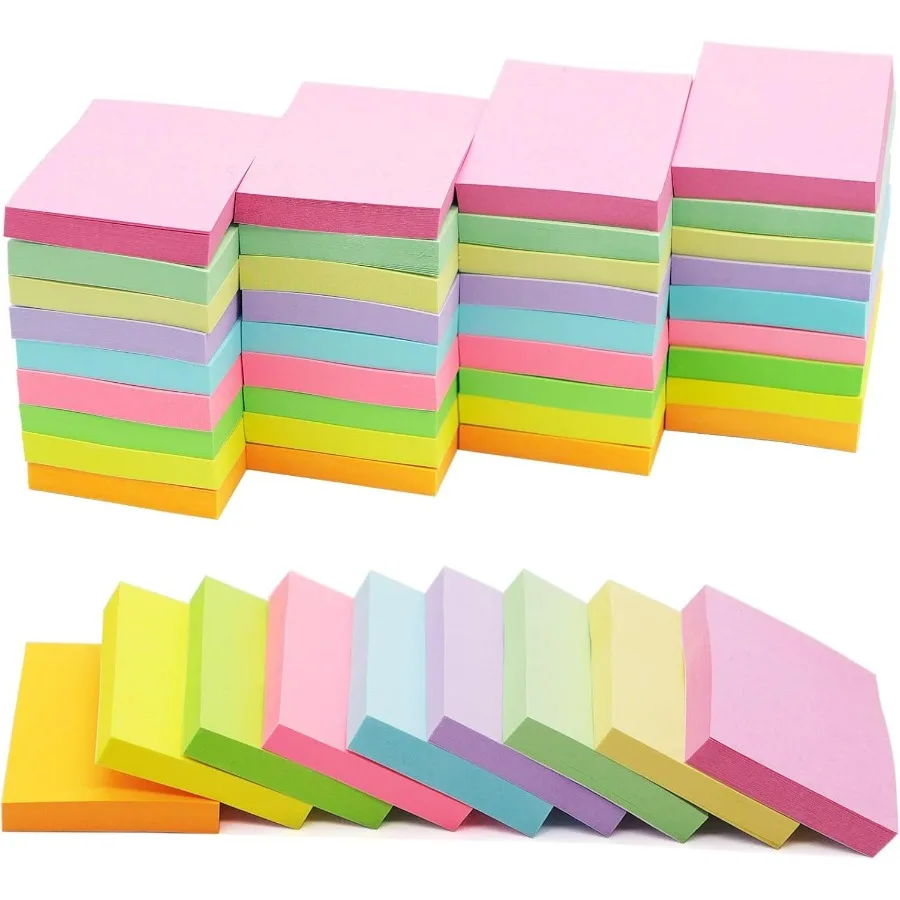 36 Pack Sticky Notes 1.5x2 in Post 2160 Sheets Post Small Self Sticky ...