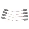 New 10/20pcs Carbon Brushes Wire Leads Generator Generic Electric Motor Brush Replacement 4.5 x 6.5 x 20mm 4