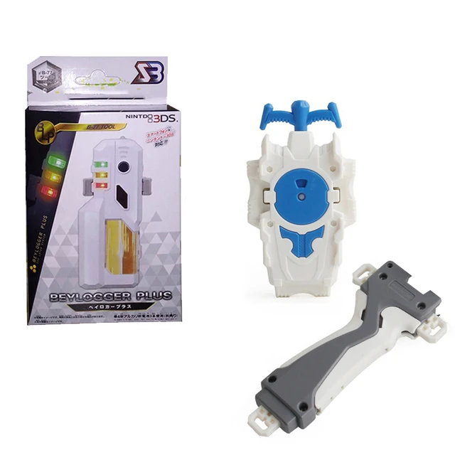 Beyblade Toys Laike Beylogger Flashing LED Light and Sound Assemble with One-way Launcher Grip Set Toys for Children