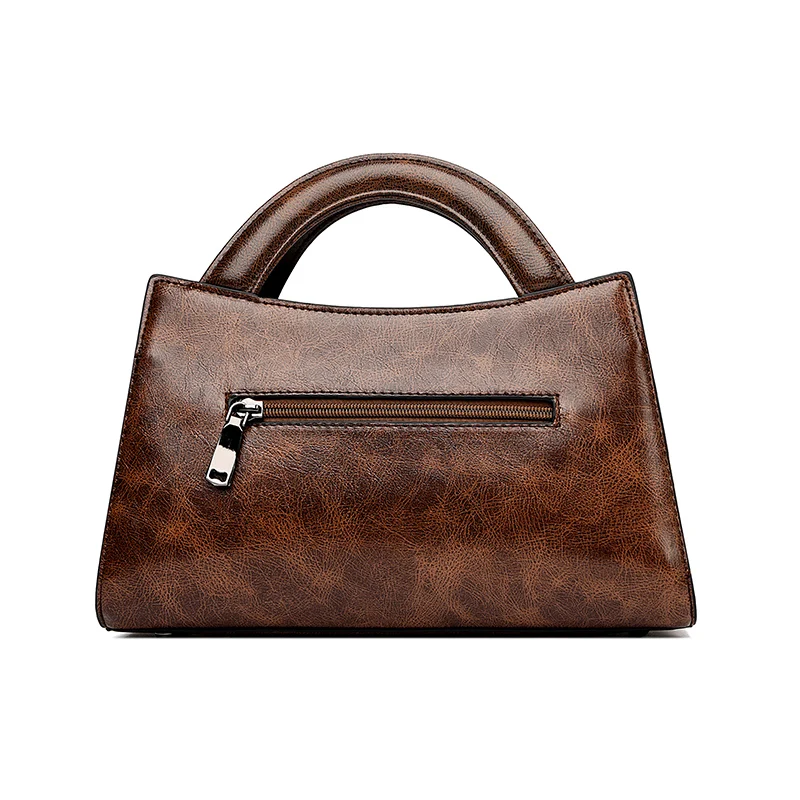 High Quality Leather Women's Handbag Luxury Designer Women's One Shoulder Crossbody Bag 2023 High Capacity Trendy Handbag