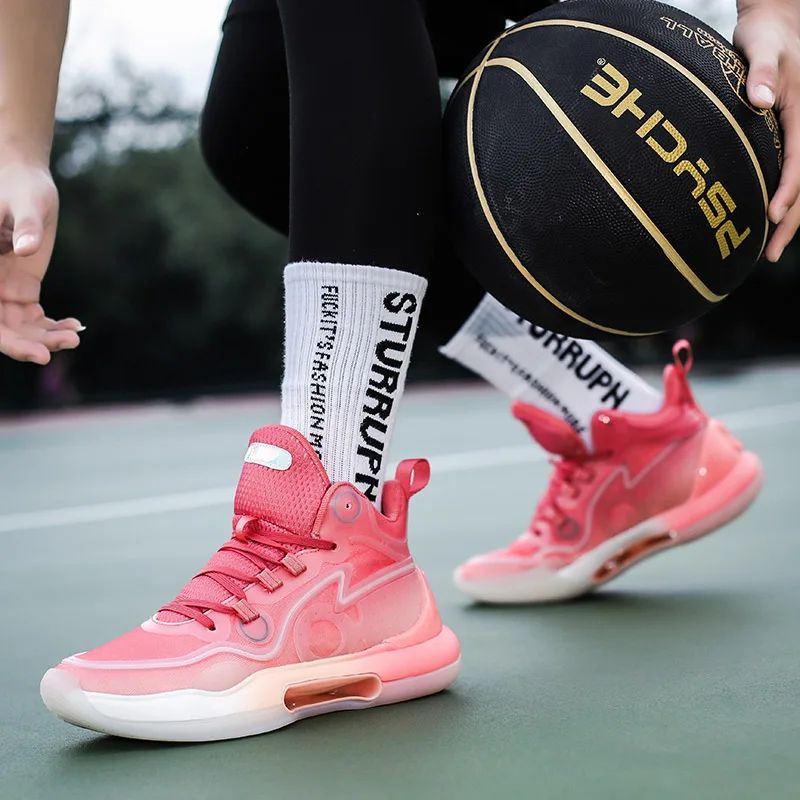 Marken qualität hohe Basketballs chuhe für Männer atmungsaktive sportliche männliche Turnschuhe Trainings korb Stiefel Herren Sport Sportschuhe Frauen