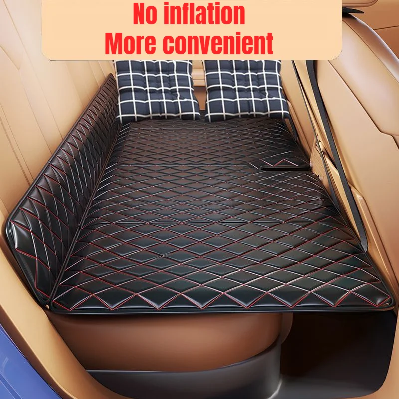 ATsafepro Folding Bed Car Travel Bed Sleeping Mattress For Car Vehicle Supplies Auto Camping Mat Camping Accessories inflatable air bed car sleeping mattress