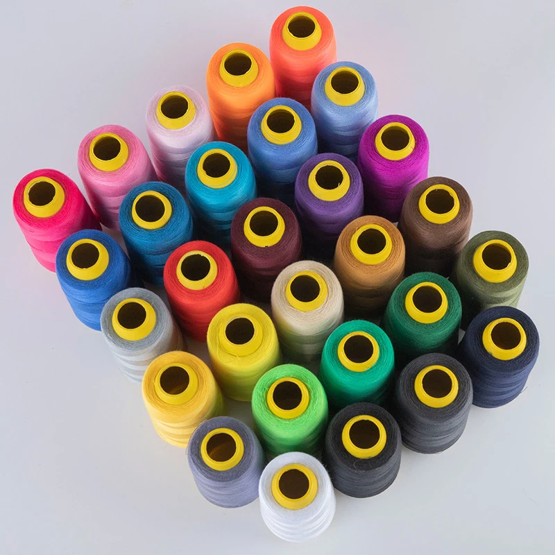 Description Picture 5 of item1300 Yards Strong Durable Polyester Sewing Thread Professional Sewing Machine Threads Home Embroidery Needlework Sewing Repair