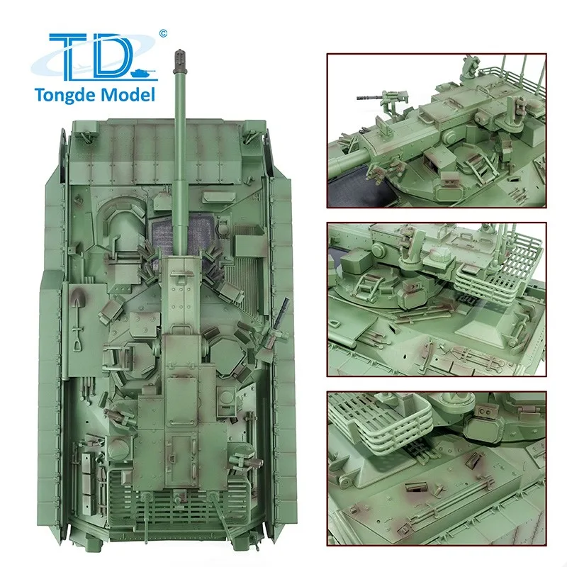 통데 M2128 RC 탱크 1/16 브래들리 전투차량 적외선 전투 연기 효과 전동 무선 조종 팬저 탱크 장난감