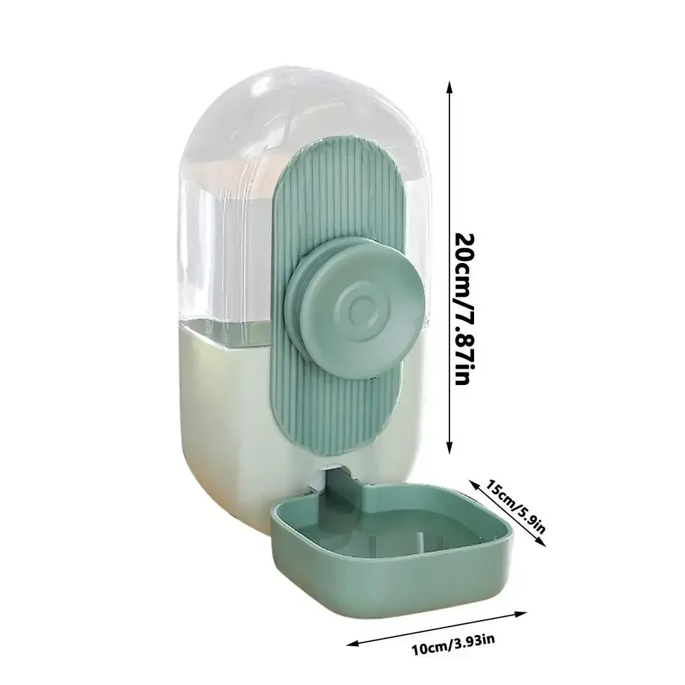 Dispensador de agua automático colgante para jaulas de animales pequeños, conejos, cobayas, botella para beber a prueba de fugas, fuente de bebida ecológica