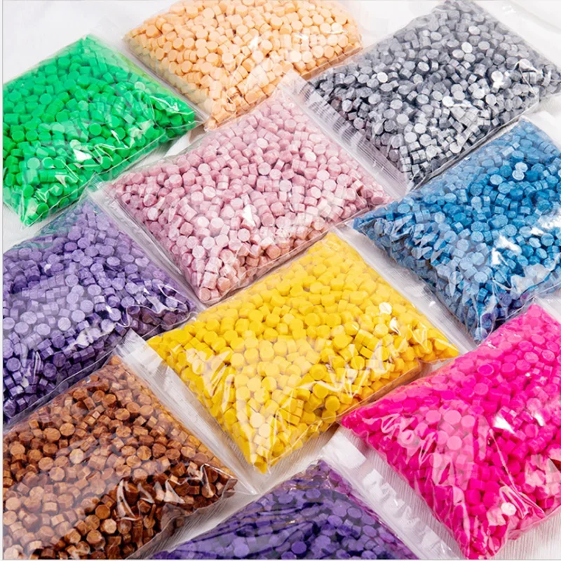 1Kg Vintage Wax Seal Stamp Tablet Beads for Envelope Wedding Sealing