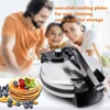 Electric Tortilla Maker Stainless Steel Non-Stick Roti Maker Machine 1800W Double Sided Heating Tortilla Press 4