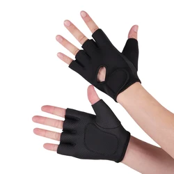 SKDK Cycling Gloves Breathable Body Building Training Wrist Gloves Weight Lifting Silica Gel Anti-Skid Sports Gym Fitness Gloves