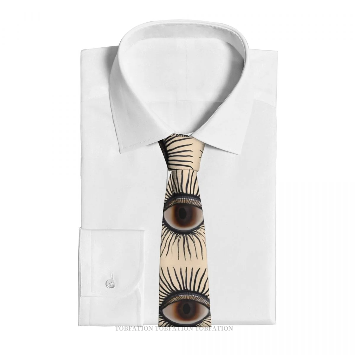 Eye Illuminati 3D Printing Tie 8cm Wide Polyester Necktie Shirt Accessories Party Decoration neck ties