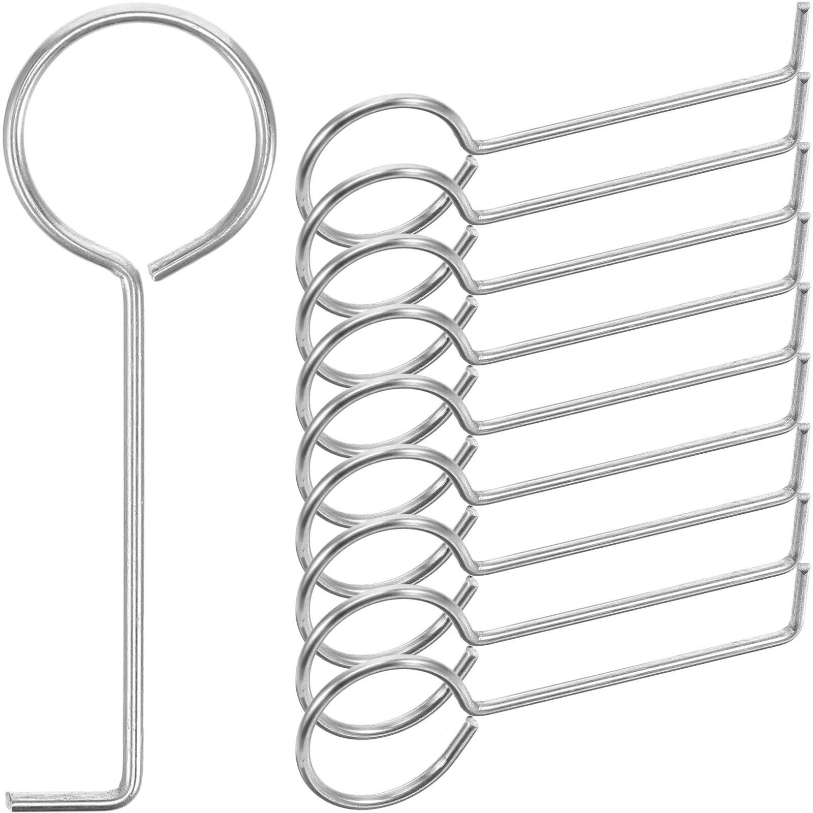 

Shower Drain Hooks Floor Drain Grate Hook Tub Drain Removal Tool Sink Strainer Lifting Hook Strainer Bathroom Extractor