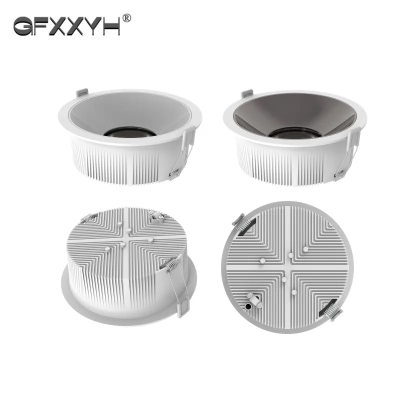 Dimmable Led Downlight Light COB Ceiling Spot Light 5W 7W 10W 12W 15W 18W 25W Ceiling Recessed Indoor Lighting AC110V-220V led downlight recessed ceiling spotlight ceiling lamps