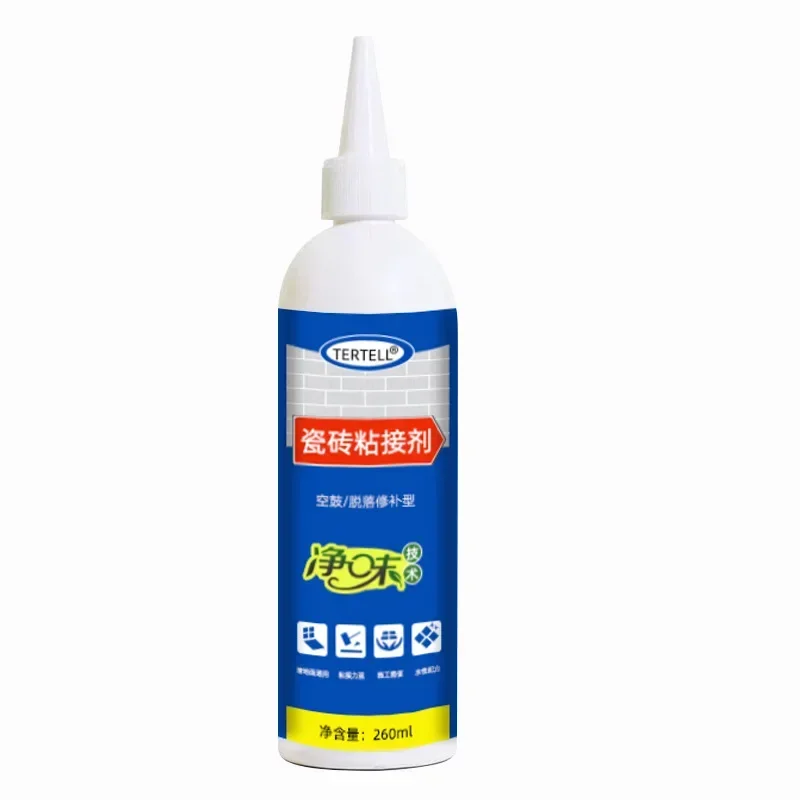 Tile Glue Strong Adhesive Floor Tile Empty Drum Loose Repair Injection  Filling Seam Instead of Wall Tile Falling Off Back Glue - AliExpress