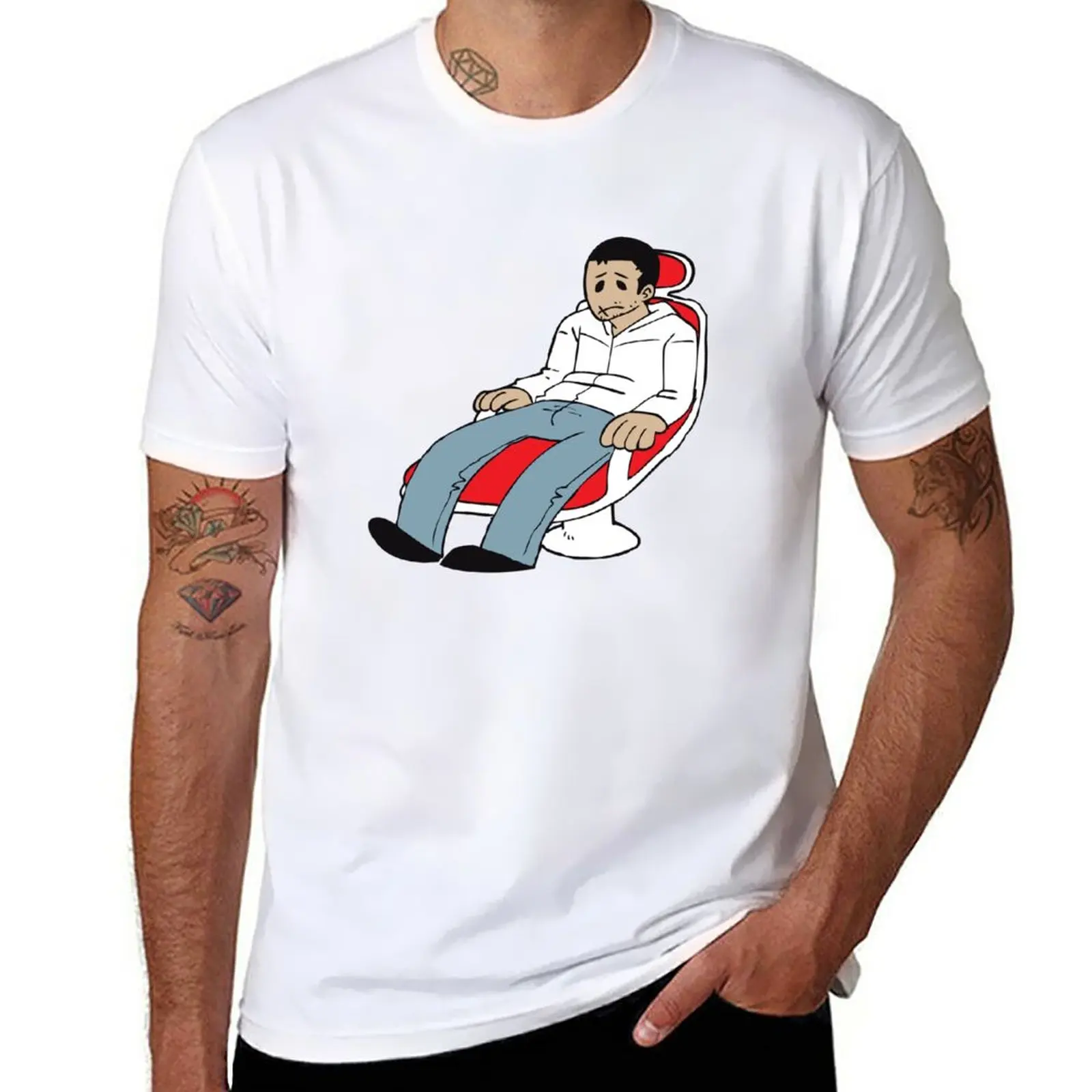 New Sad Desmond T-Shirt heavyweight t shirts funny t shirt cute tops men workout shirt