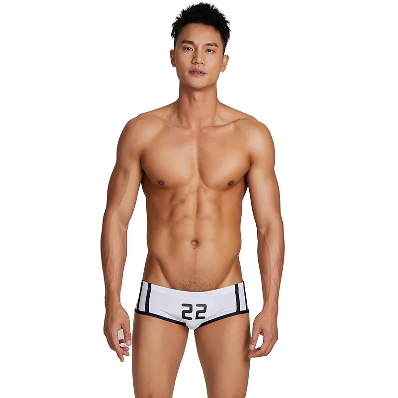 Swimming trunks nylon digital print trendy men's swimming trunks