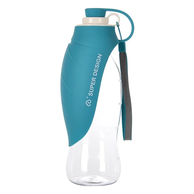 OUZEY 580ml Dog Water Bottle Outdoor Dog Walking Portable Foldable Drinking Bowls For Small Medium Dogs Pet Suppliws 3