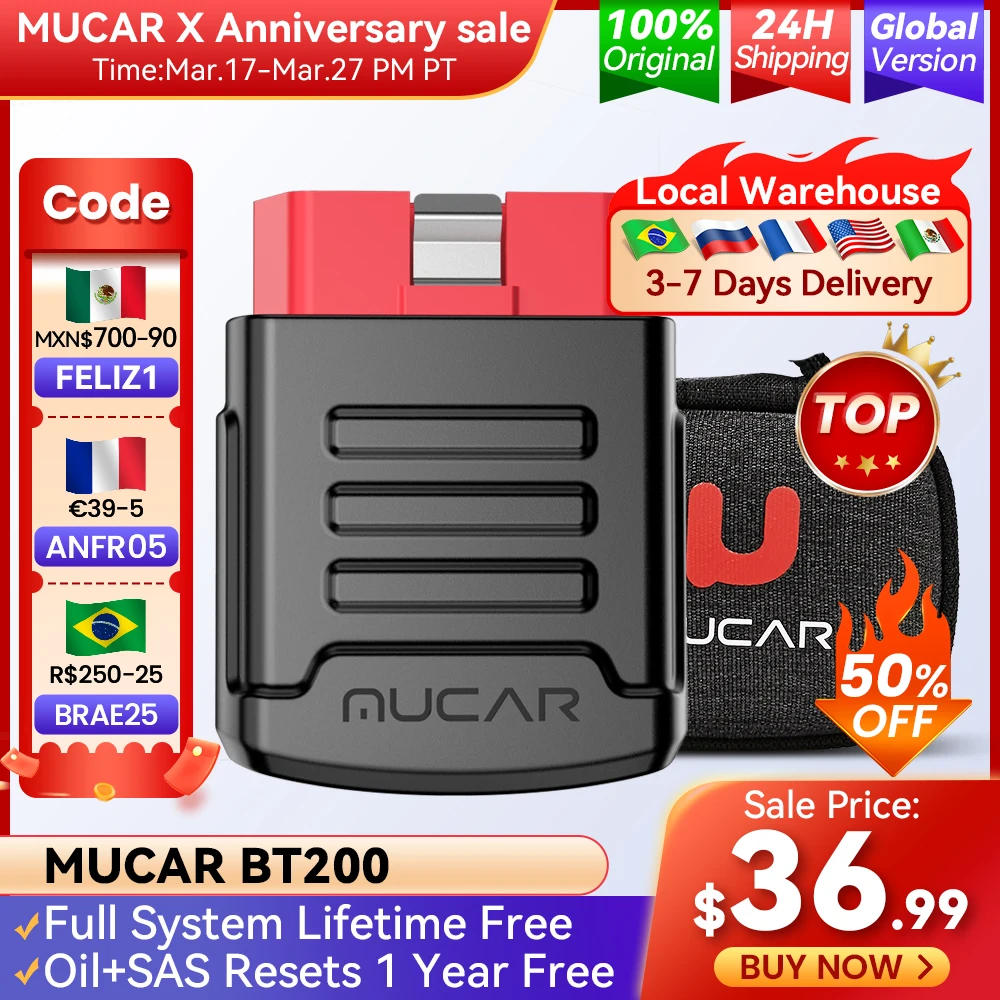 MUCAR-BT200-BT200-PRO-Automotive-Diagnostic-Tools-OBD2-Scanner ...