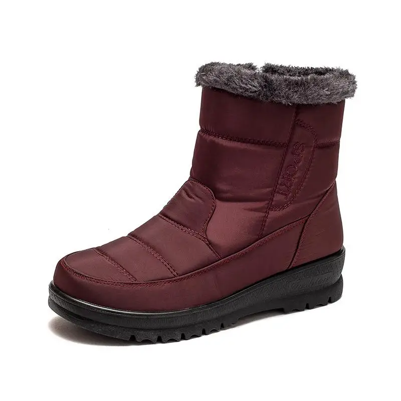 Dropship High Quality Waterproof Winter Women Boots Warm Plush