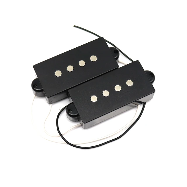 1set PB PBass Electric bass Pickups Humbuckers Precision Style Pickups Humbuckers Pickups Black