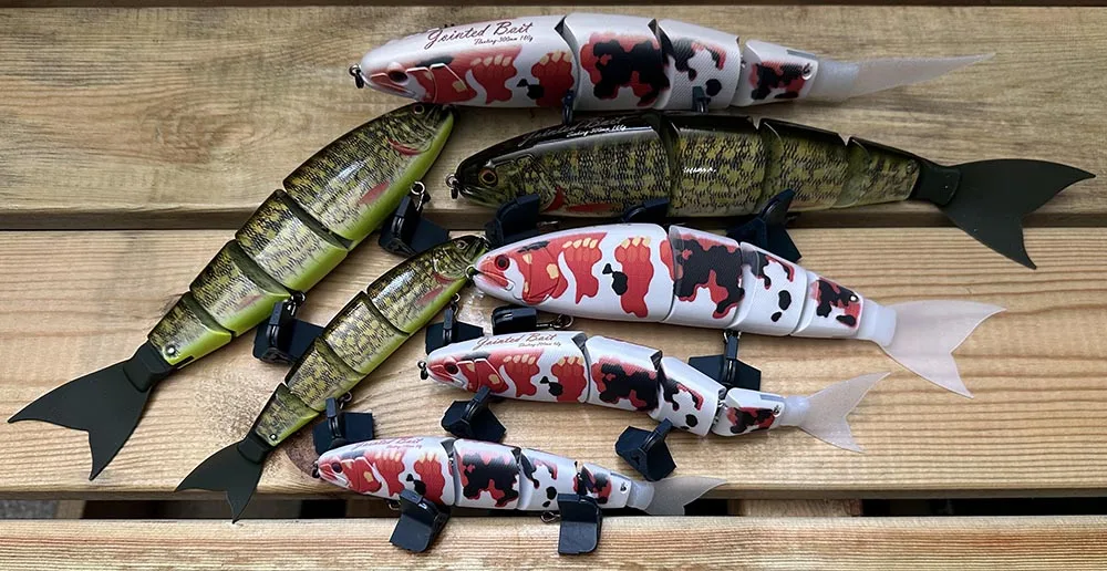 Top Tackle Industries Swimbait Lure Gelenkköder Floating Sinking Giant Bait Floating Fure Bait Bass FsihingLure GiantBait – Detail 2