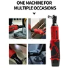 3/8 Rechargeable Electric , Ratchet Set, Angle Drill, Screwdriver To Remove Screw Nut, Automobile Maintenance Tool 5