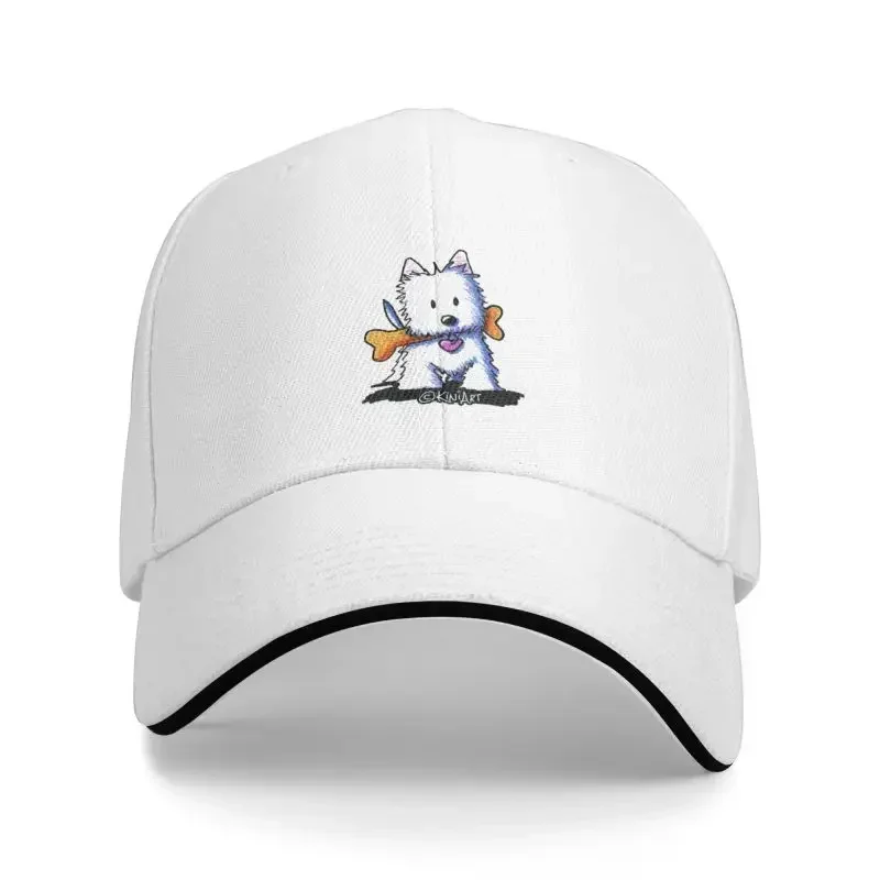 

Personalized West Highland White Baseball Cap for Men Women Adjustable Puppy Dog Pet Dad Hat Sports