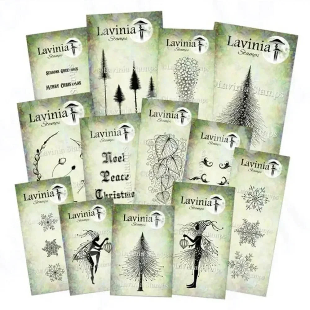 Fairy Christmas Trees Clear Rubber Stamps Seal for DIY Scrapbooking Card Transparent Stamps Making Photo Album Crafts