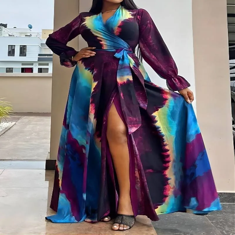 Рисунок 2 - Осенне-весенние африканские платья для женщин