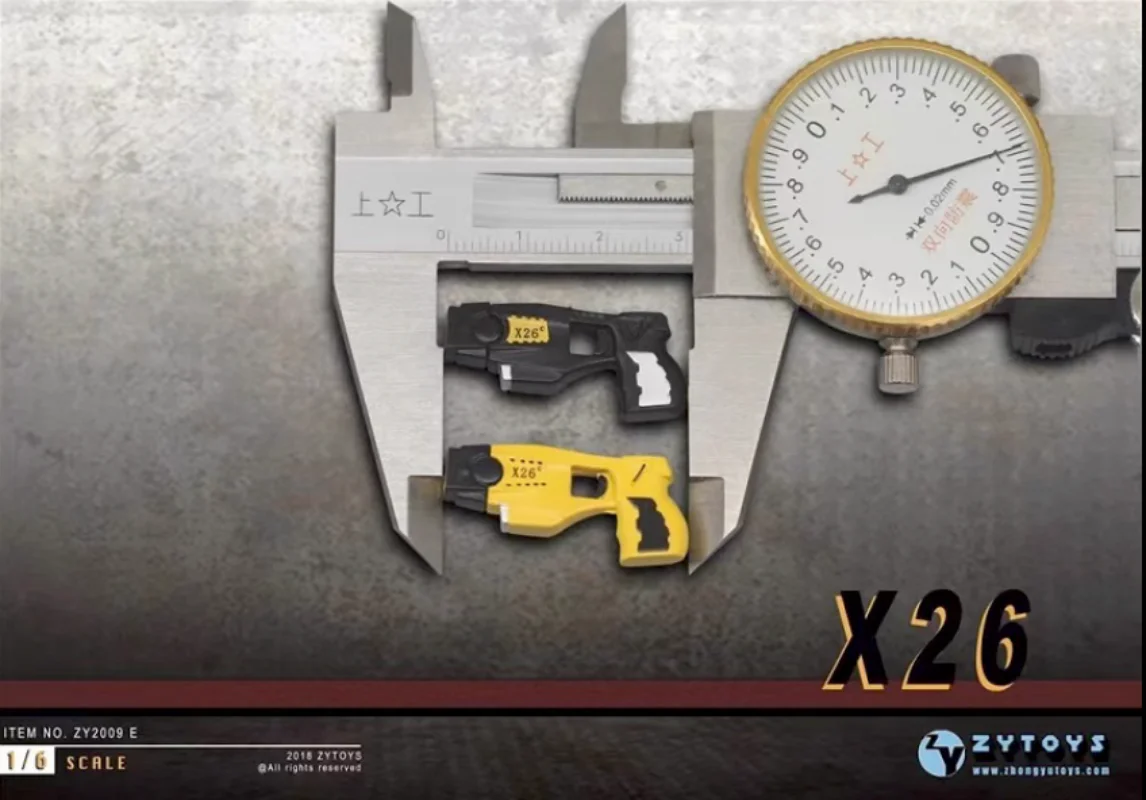 

Zytoys 1/6 маленький солдат X26 модель оружия из пластика для фигурки 12 дюймов
