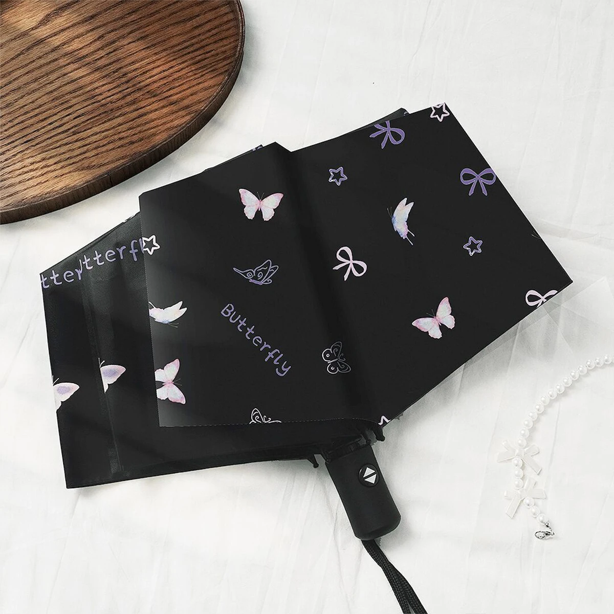 Sun umbrella, sun protection, sun shading, sunny umbrella, UV protection, women's three fold advertising travel umbrel