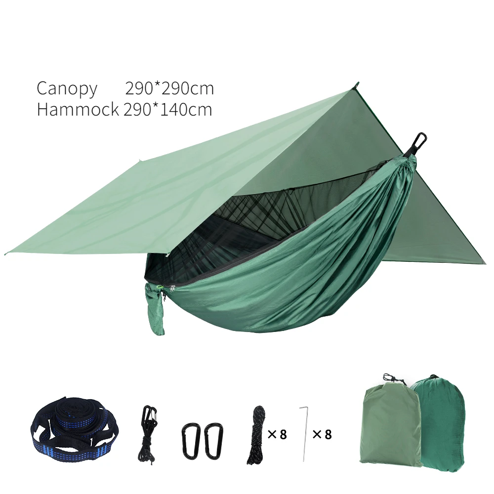 amaca-da-campeggio-portatile-in-nylon-con-zanzariera-e-telo-impermeabile-per-baldacchino-antipioggia-da-290-290cm-per-dormire-all'aperto