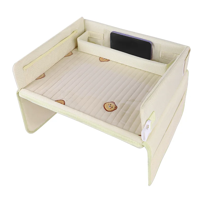 Storage Table Baby Stroller Pallet Table Car Child Safety Seat Tray Car Multifunctional Dining Tray Waterproof Baby Seat