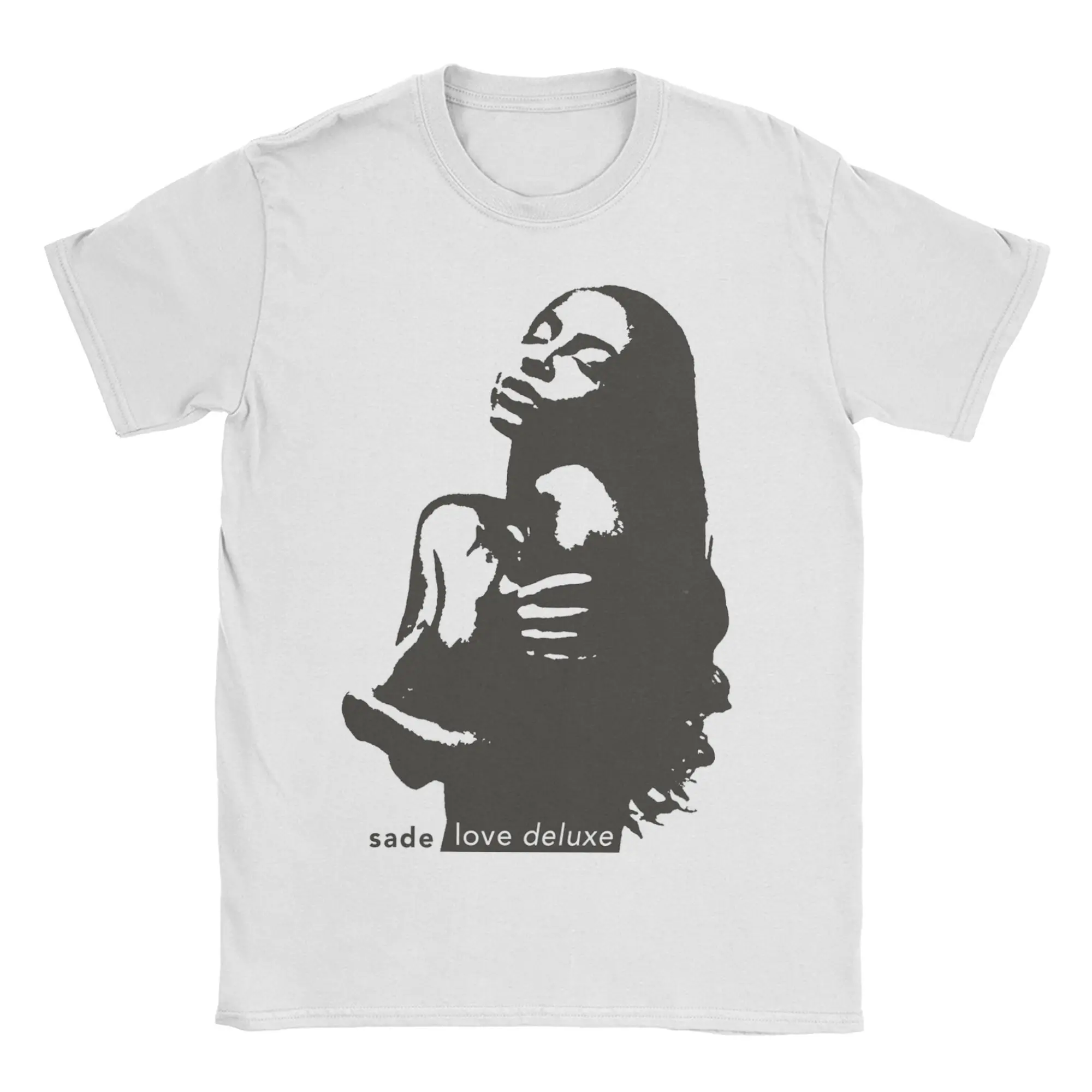 S-Sade Adu Love Deluxe T-Shirt Herren Damen 100 % Baumwolle Vintage T-Shirts O-Ausschnitt T-Shirts Kurzarm Kleidung bedruckt