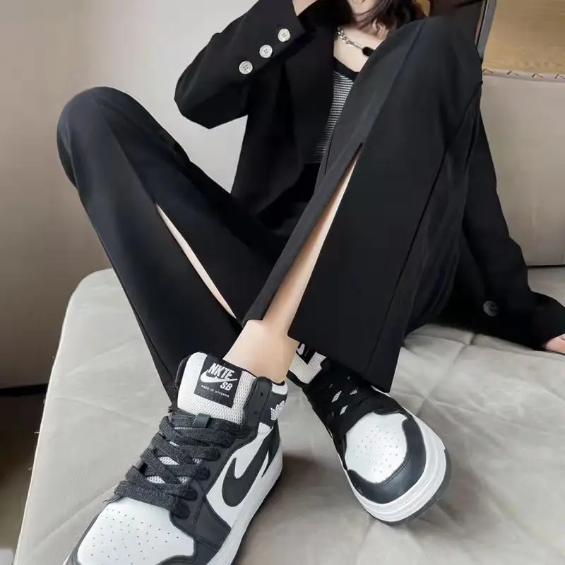 Maternity Pants Women Wide Leg High Waist
