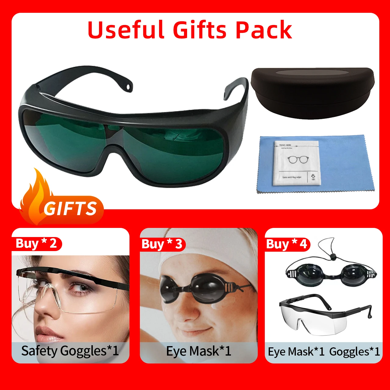 Accessoire Graveur Laser Lunettes De Protection Laser IPL Pour