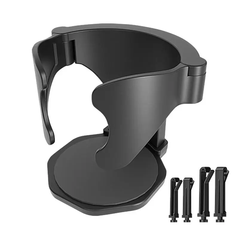 

Автомобильный держатель для стакана на вентиляционное отверстие с вращением на 360 градусов Регулируемая подставка для напитков с 2 парами зажимов на вентиляционное отверстие для кружек кофе