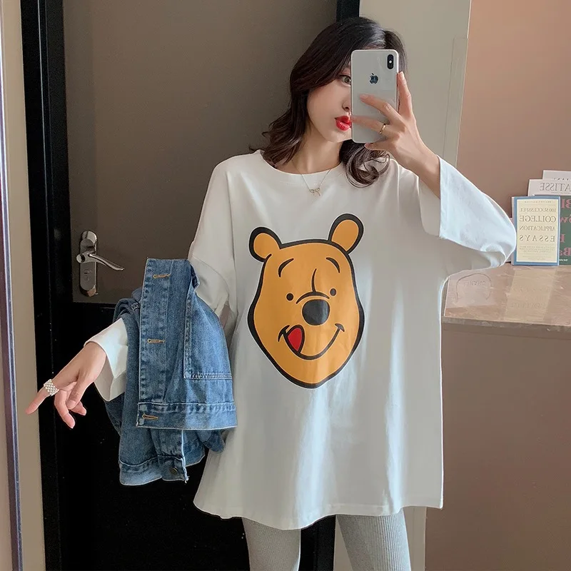 Spring and Autumn Korean Style Loose Maternity Denim Vest Sleeveless Turn-down Collar Button Fly Pregnant Woman Jackets