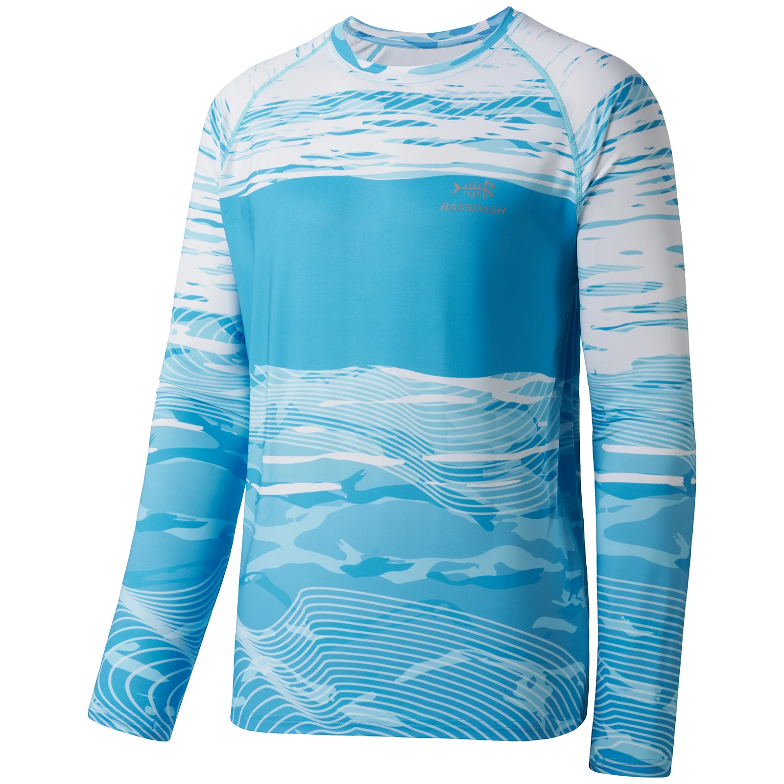 LRD Chemise de pêche à manches longues pour homme Protection