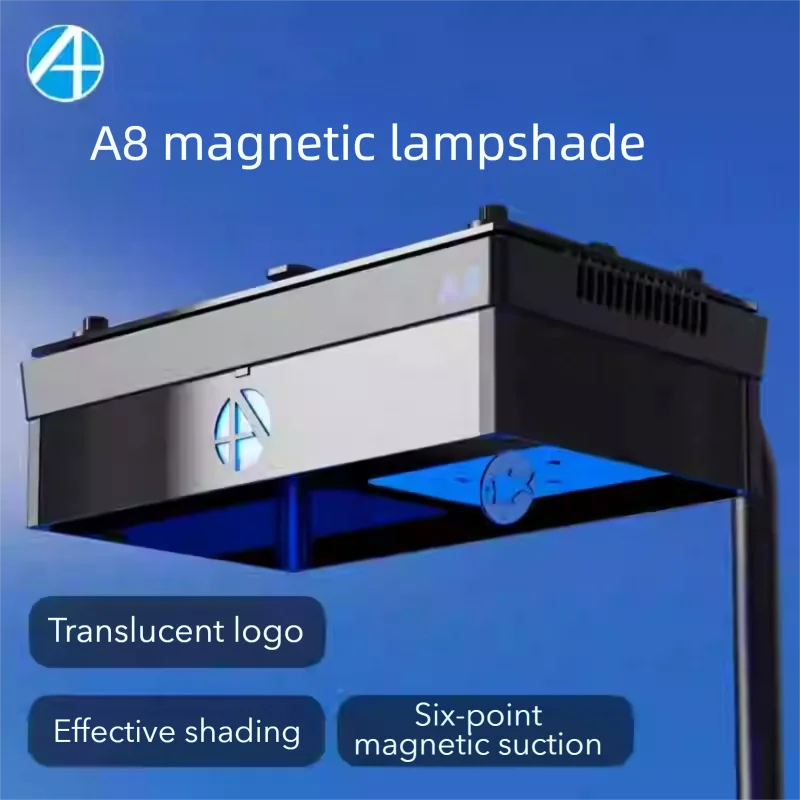 A8se A8pro II 215W 풀 스펙트럼 WiFi 프로그래밍 가능 해수 산호초 LED 수족관 조명 브래킷 포함 유사 제품