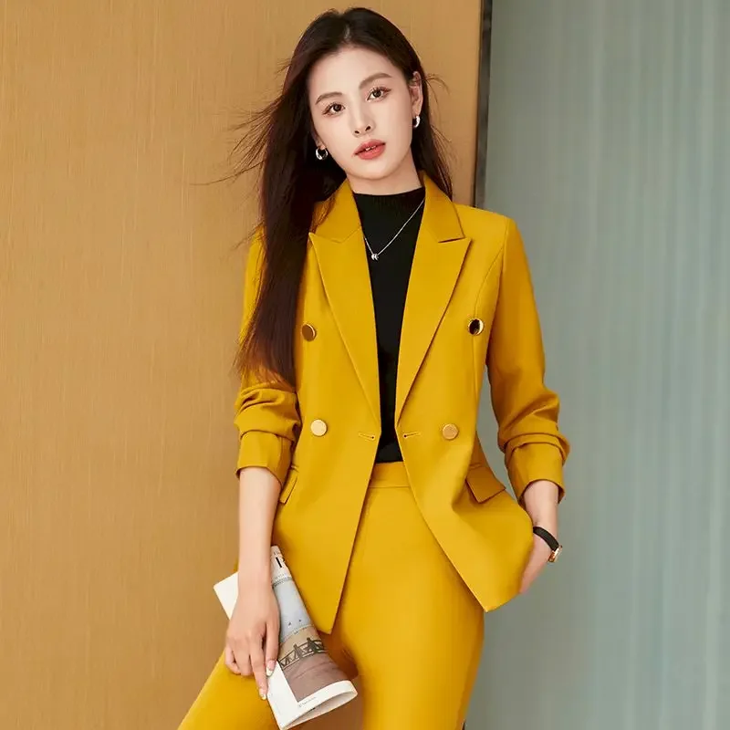 insozkdg-primavera-donna-ufficio-vestito-moda-coreano-vintage-elegante-blazer-giacche-2-pezzi-set-femminile-business-capispalla-pantalone